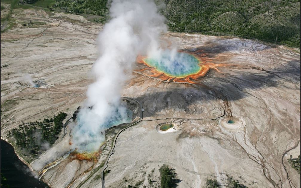 The volcano below yellowstone national park is among the largest on the planet and has a history of generating huge eruptions. Yellowstone Volcano Observatory Update Activity at Yellowstone and